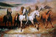 unknow artist Horses 02 Germany oil painting artist